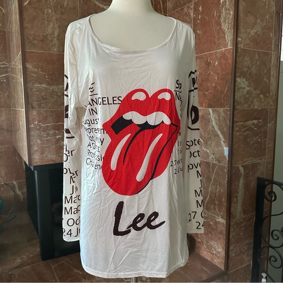 Lee Tongue Route 66 OC Order Plus Stretchy Shirt Top XL - Picture 2 of 13